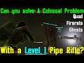 Fallout 76: Can you solve A Colossal Problem with a LEVEL 1 Pipe Gun?