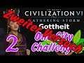 Let's Play Civilization VI: GS auf Gottheit als Korea 2.2 - One City Challenge | Deutsch