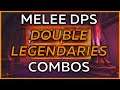 MELEE DPS and equipping 2 Legendaries: Which Specs have the Biggest potential?