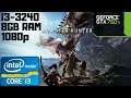 Monster Hunter: World | i3-3240 | GTX 750 Ti | 8GB RAM DDR3 |1080p Gameplay PC Benchmark