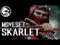 Mortal Kombat 11 - Skarlet Moves Guide w. Inputs [Uncensored]
