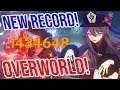 (old) NEW OVERWORLD RECORD! 1.43 Million Hu Tao! Genshin Impact ⚠️WHALE SHOWCASE⚠️