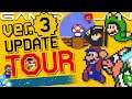3.0 Update Tour in Super Mario Maker 2 - All NEW Power-Ups, Koopalings, SMB2 Mushroom, & More!