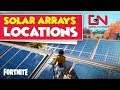 Fortnite - Solar Array Locations - Visit a Solar Array in the Snow, Desert and Jungle - Week 9