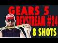 Gears 5 - Dev Stream #24 - "8 Shot Gnasher, Gib Range, Wall Cancel"