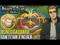 PORCO GALLIARD JAW TITAN X ROGER CUSTOMIZED SKIN SCRIPT | ATTACK ON TITAN SKIN | MOBILE LEGENDS