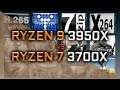 Ryzen 9 3950X vs Ryzen 7 3700X Benchmarks - 15 Tests