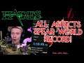 World record speedrun of ALL of the spear aspects in a row! /Hades/