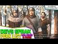 DEVS Speak on Working Perks, War Problems & Community Support - Mount & Blade II: Bannerlord