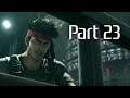 Part 23: Final Fantasy VII Remake Let's Play 4K (PS4 Pro) Attack on Sector 7 Slums Pillar