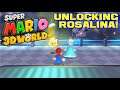 Super Mario 3D World - Unlocking Rosalina!