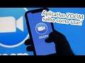 como usar o aplicativo ZOOM no celular