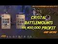 Crystal Battlemounts worth 44.000.000 and more | giveaway - EliteGankers Albion Online Episode #135