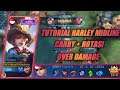 HOW TO PLAY HERO HARLEY CARRY AND BUILD + EMBLEM - MOBILE LEGENDS.