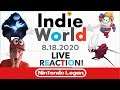 Indie World 8.18.20 LIVE Reaction + Predictions!