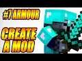 Minecraft MCreator ARMOUR Tutorial (How To Make A Mod Without Coding)