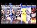 Super Smash Bros Ultimate Amiibo Fights – Sephiroth & Co #43 Sephiroth team vs Pokemon