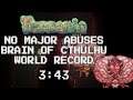 Terraria NMA Brain of Cthulhu WORLD RECORD! (3:43)