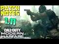 1.11 PATCH NOTES for MODERN WARFARE! (Ground War, Bug Fixes, etc) New COD MW Update