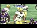 Madden NFL 09 PS3 Green Bay Packers vs Minnesota Vikings Simulation Gameplay