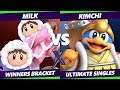 Smash Ultimate Tournament - Milk (Ice Climbers, Snake) Vs. Kimchi (Dedede) S@X 316 Winners Round 2