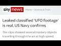 The Navy confirmed UFOs exist and nobody seems to care