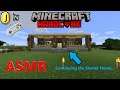 ASMR Gaming: Hardcore Minecraft | Continuing our Starter Home (Gum Chewing)
