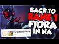 Becoming the Rank #1 Fiora in NA Again! 3-0 Master Promos ft: autolykus