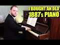 I Bought a 134-year-old piano. (Manufactured in 1887)