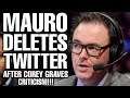 MAURO RANELLO DELETES TWITTER AFTER COREY GRAVES CRITICISM!!! WWE News