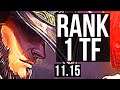TWISTED FATE vs ZIGGS (MID) | Rank 1 TF, 4/3/12 | BR Challenger | v11.15