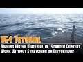 UE4: How Make Water Material in “Starter Content” Work Without Stretching or Distortions - Tutorial