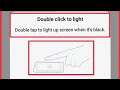 Double Click To Light Settings || Smart Turn On/Off Screen & Smart Motion Feature || Vivo Y91i