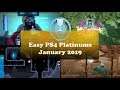 Easy PS4 Platinums January 2019