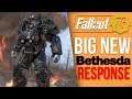 Fallout 76 News - Repair Kits Response, Creation Club in 76?, Mod Support, Launch Problems