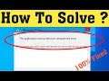 How To Fix The Application Encountered An Unexpected Error || Blizzard Error Windows 10/8/7