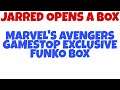 Jarred Opens a Box: Marvel's Avengers GameStop Exclusive Funko Box!