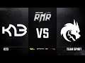 [RU] K23 vs Team Spirit | Карта 3: Mirage | StarLadder CIS RMR Main Event Playoffs