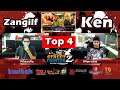SFV Top 4 Marutz (Ken) VS Maydic (Zangilf) 🔥 Street Fighter Z Offline Tournament