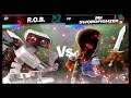 Super Smash Bros Ultimate Amiibo Fights – Request #20636 ROB vs Zero