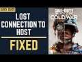 Cod Cold War Lost Connection To Host | Disconnected from server | Cod Cold War Servers Down