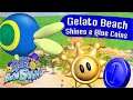 Detonado Super Mario Sunshine | Gelato Beach - Shine e Blue Coin (estrelas e moedas azuis)