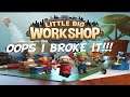 I CREATED TOO MANY TABLES AND BROKE THE GAME |  Little big workshop pc gameplay