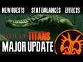Major Path of Titans Update | Stat Balances, Survival Quests, Underwater Effects, and Future Content