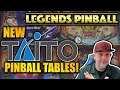 New Retro Arcade Taito Pinball Games! Bubble Bobble, Arkanoid & MORE! AtGames Legends Pinball Review