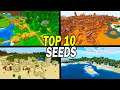 Top 10 Minecraft 1.17.1 BEST Seeds (PC Bedrock Edition 1.17)