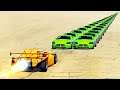 Can A Ramp Car Flip 1000+ Vehicles In A Row? (GTA 5)