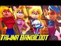 Evolution of Tawna in Crash Bandicoot Games (1996-2020)
