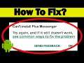 Fix Can't Install Plus Messenger App Error On Google Play Store in Android & Ios
