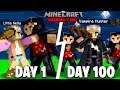 I Survived 100 DAYS as a VAMPIRE HUNTER in Minecraft